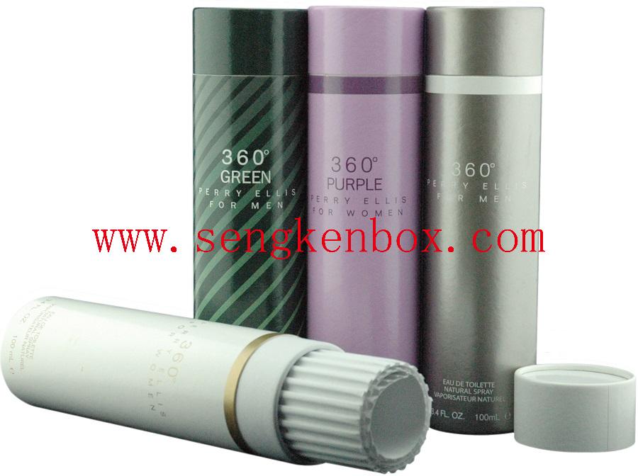 Rolled Edge Paper Tube for Eau De Toilette Packaging