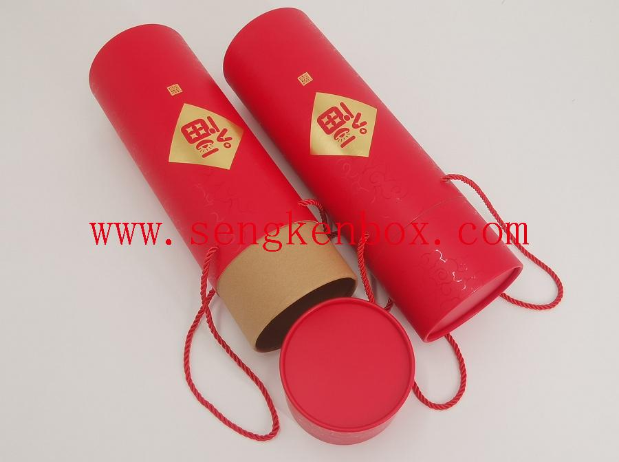 Rolled Edge Paper Cardboard Tube