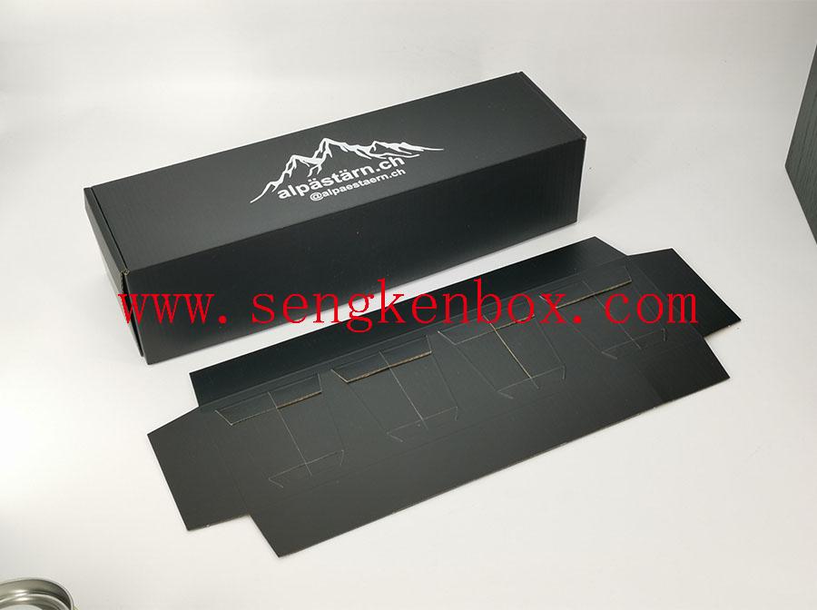 Foldable Paper Box With White Printed