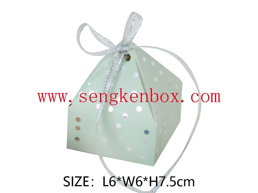 Dot Cute Paper Case With Foldable
