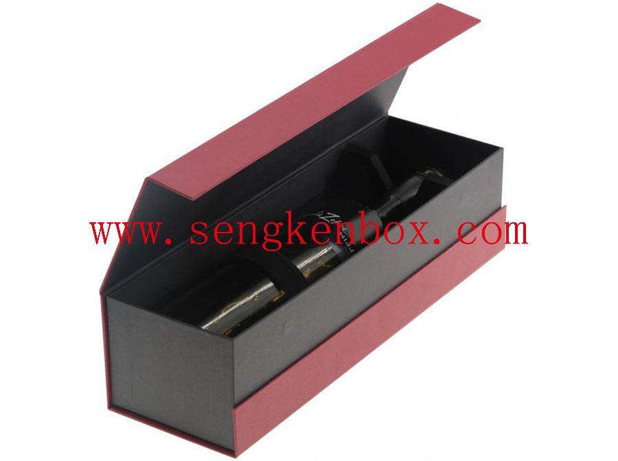 Красная упаковочная бумажная коробка премиум-класса