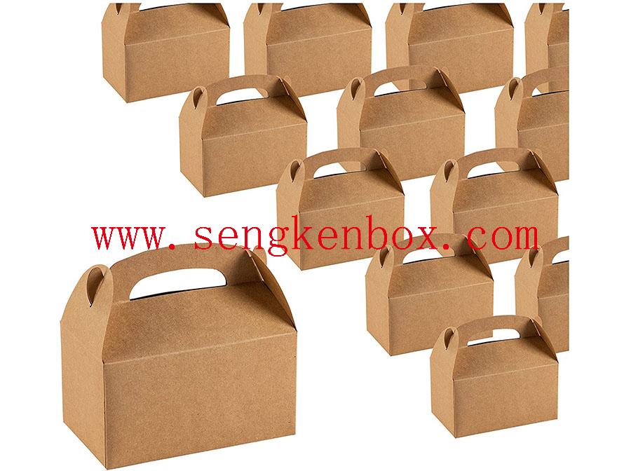 Складная пищевая бумажная коробка для бенто