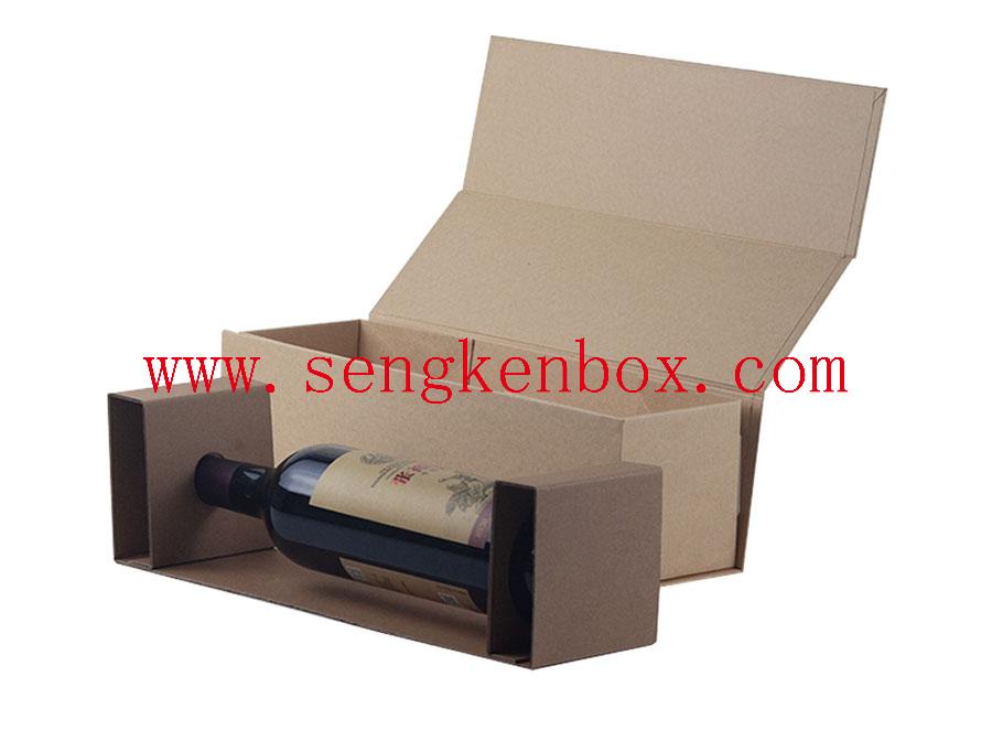Бумажная коробка для упаковки вина Simplicity