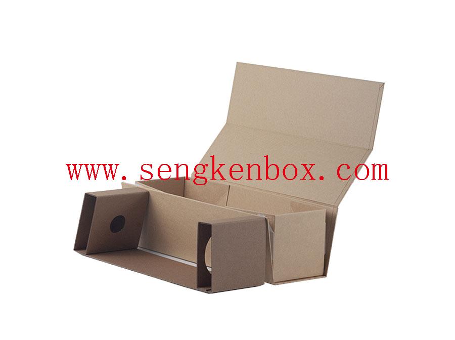 Упаковка бумажной коробки раскладушки