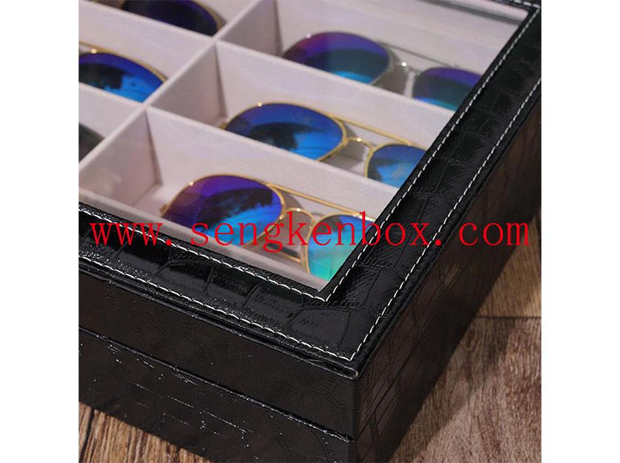 Коробка для домашней коллекции солнцезащитных очков с 8 сетками