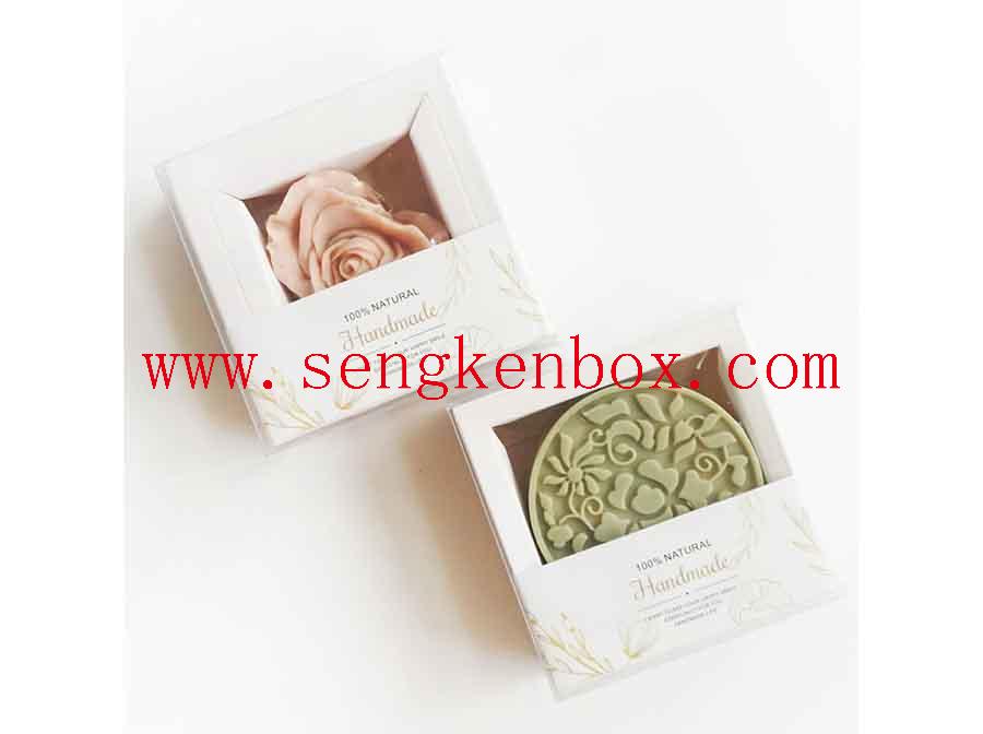 Упаковочная коробка для мыльной бумаги с цветком розы