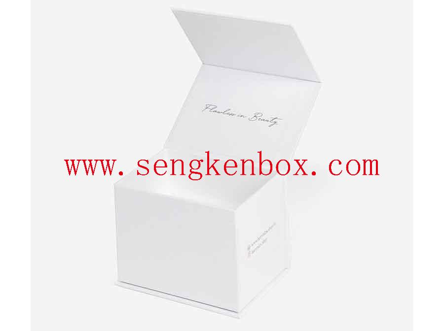 Подарочная коробка из бумаги для эко-макияжа