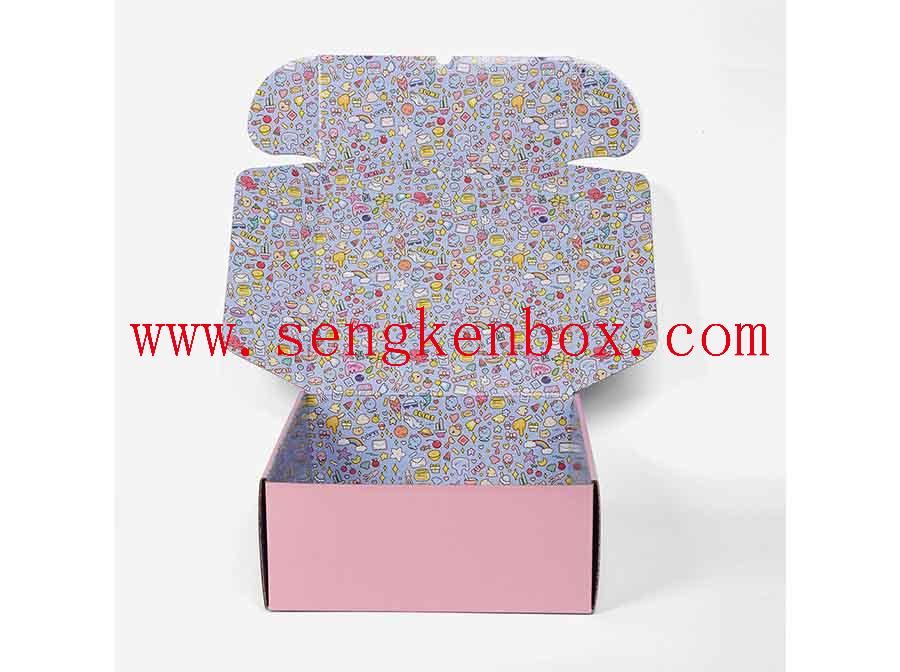 Переработанная плоская коробка для упаковки сладостей