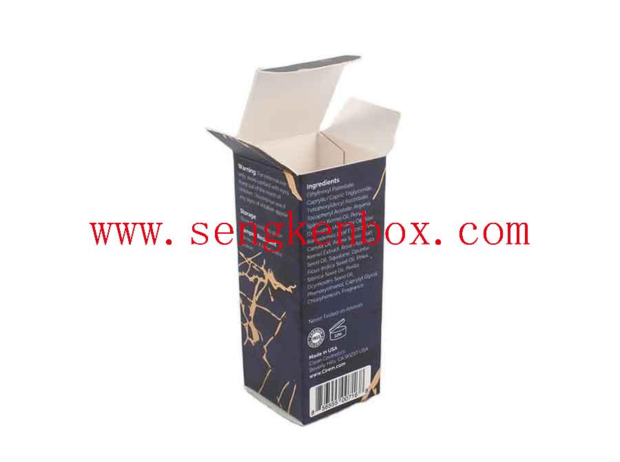 Косметическое масло Custom Printing Matte Black Box