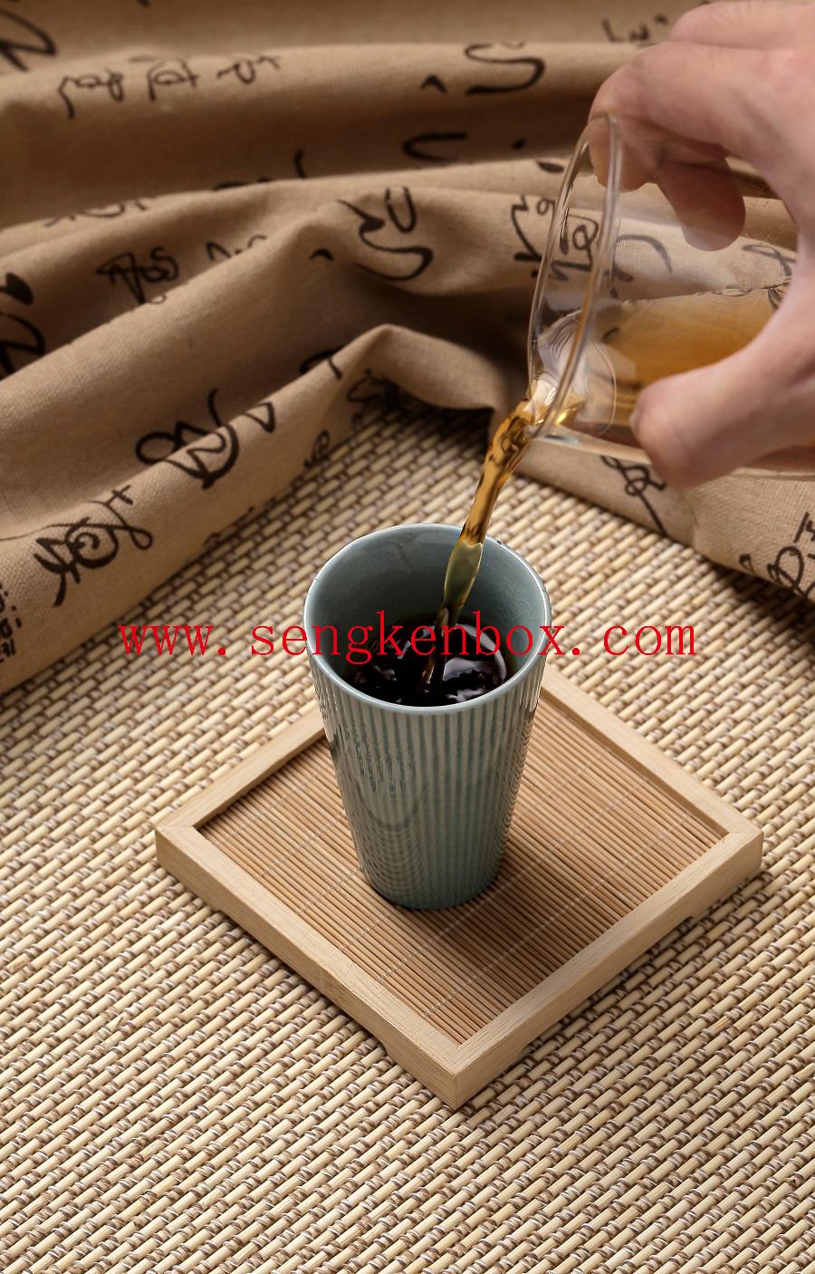 бамбуковая коробочка для чая