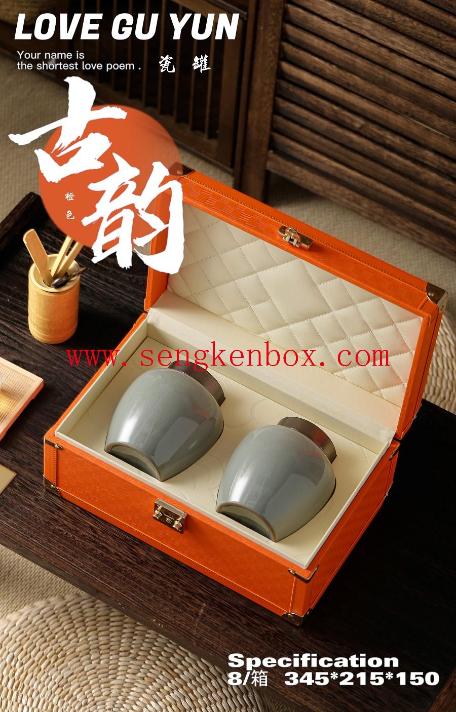 керамические коробки для хранения чая