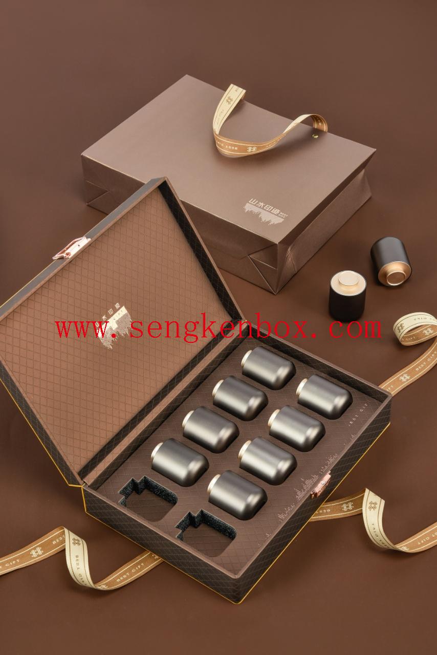 Leather Tea Packaging Box