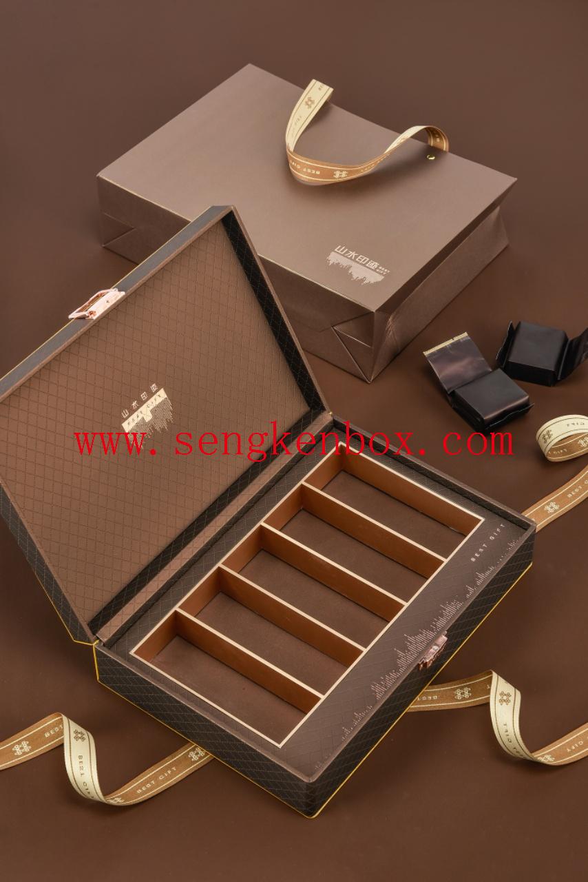 Leather Tea Packaging Box