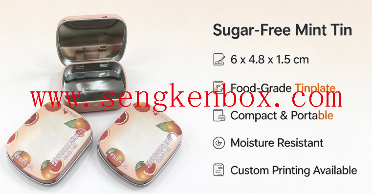 Chewing Gum Packaging Tin Box Chewing Gum Packaging Tin Box
