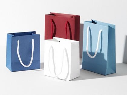 Pure Color Simple Paper Bag