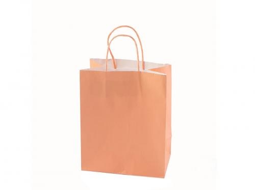 Custom Orange Gift Paper Bag