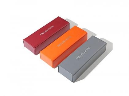Rectangle Handmade Sunglasses Packaging Leather Cases