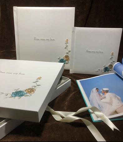 OEM и ODM Custom wedding album collection with gift paper box для продажи