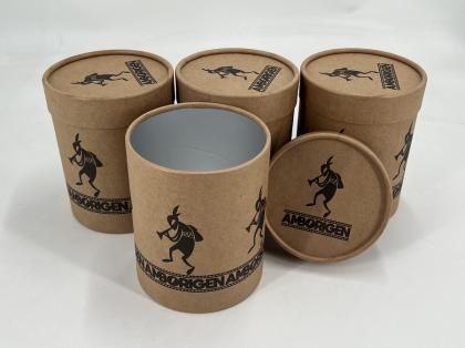 OEM и ODM Large Food Grade Paper Canister Kraft Paper Canisters Foil Lined для продажи