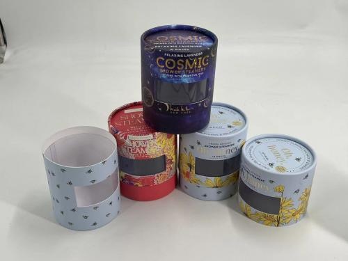 OEM и ODM Round Paper Can Kraft Paper Tea Food Cosmetics Packaging Creative Paper Tube для продажи