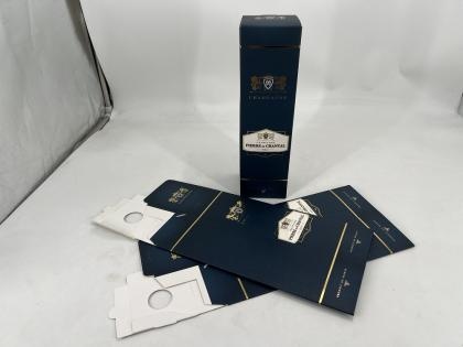 OEM и ODM Hot Stamping White Card Paper Box Wine Packaging High-grade Gift для продажи