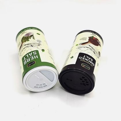 Customized Rolled Edge Paper Cans